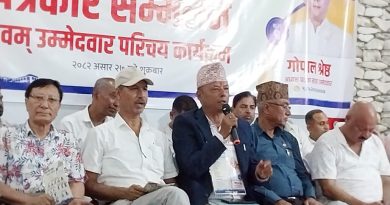 “विगतको व्यापारिक साखलाई पूर्नस्थापना गर्न चाहन्छु” अध्यक्षका प्रत्यासी गोपाल श्रेष्ठ